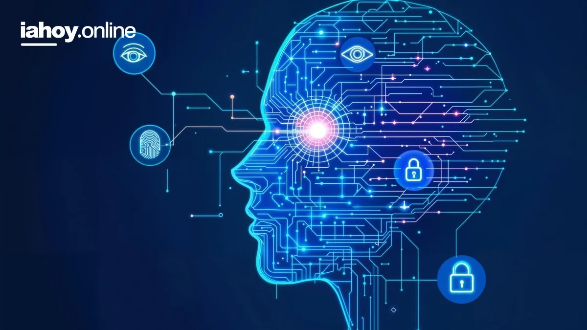 Red digital con candados y simbolos de seguridad informatica representando las vulnerabilidades zero-day encontradas por un modelo de inteligencia artificial