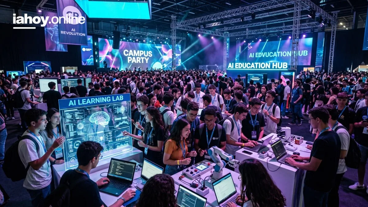 Entre Ríos apuesta a la IA: 10.000 personas en el Campus Party y una plataforma gratuita para capacitarse