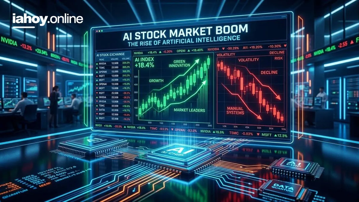 Broadcom se disparó 2,97% y Meta se hundió 2,43%: así cerró el mercado de la IA